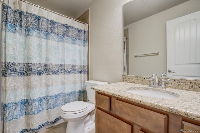 6812 Indian Paintbrush St, Frederick, CO 80530 - full bath featuring toilet, vanity, and curtained shower