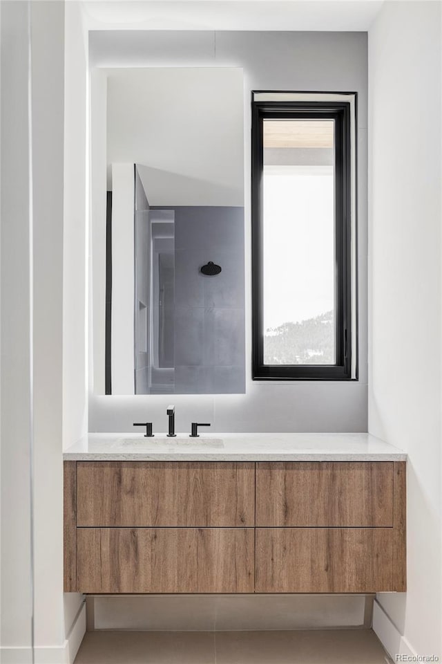 bathroom with a sink