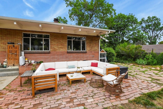 4040 Cody St, Wheat Ridge, CO 80033 - view of patio / terrace featuring an outdoor hangout area