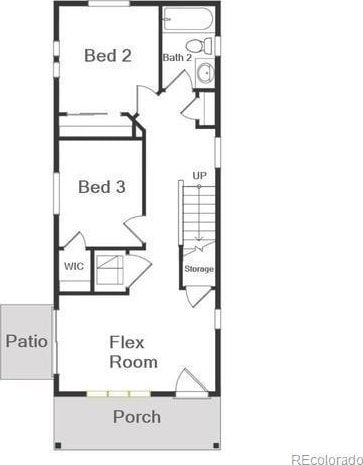5027 N Walden Way, Denver, CO 80249 - floor plan / room layout