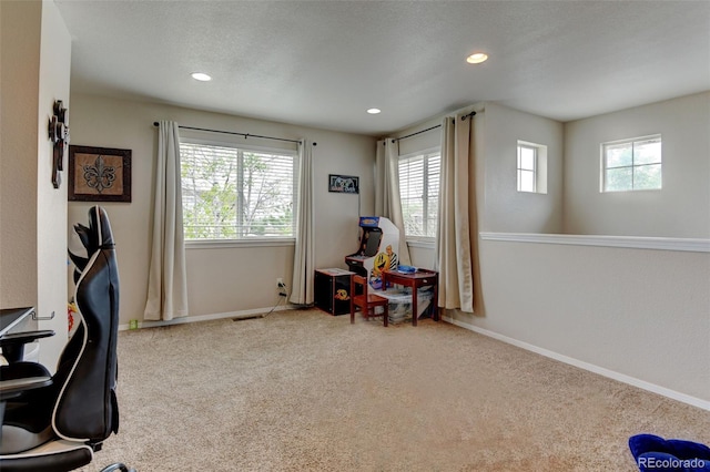 1995 E 166th Ave, Thornton, CO 80602 - carpeted office space with plenty of natural light, baseboards, and recessed lighting
