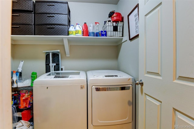 1995 E 166th Ave, Thornton, CO 80602 - washroom with independent washer and dryer