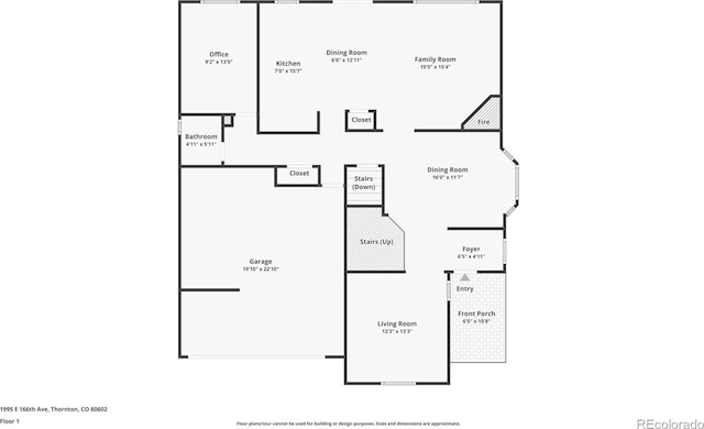 1995 E 166th Ave, Thornton, CO 80602 - home floor plan