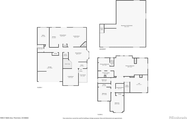 1995 E 166th Ave, Thornton, CO 80602 - home floor plan