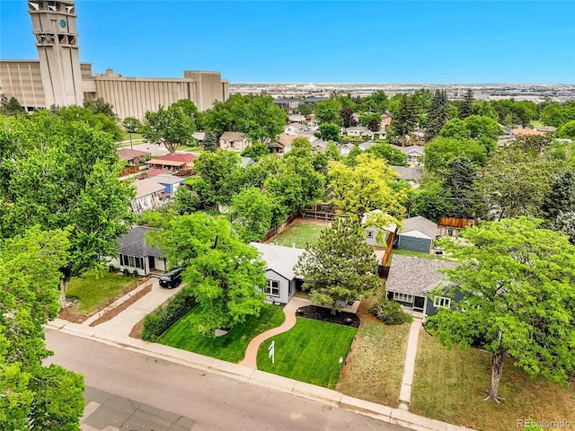5152 Bryant St, Denver, CO 80221 - aerial perspective of suburban area