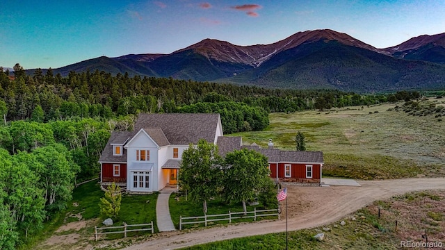 16202 County Road 327, Buena Vista, CO 81211 - view of mountain background with a heavily wooded area