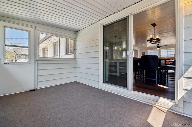 13472 W Dakota Ave, Lakewood, CO 80228 - unfurnished sunroom featuring plenty of natural light