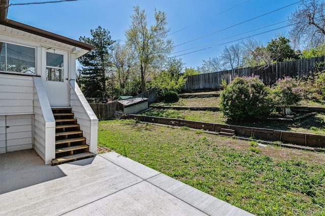 13472 W Dakota Ave, Lakewood, CO 80228 - view of yard with a patio and a fenced backyard