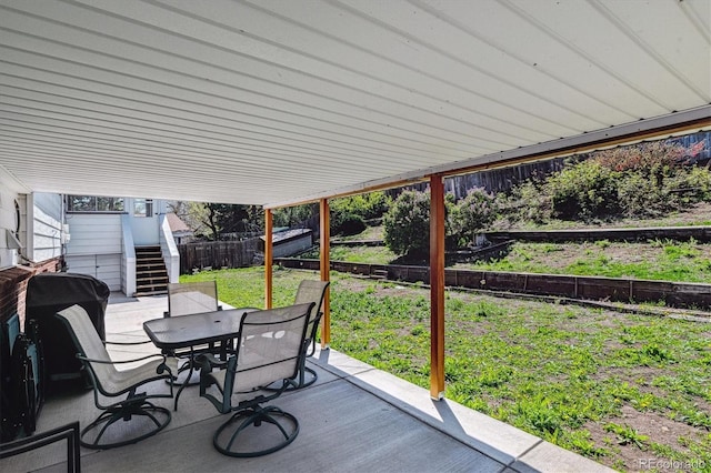 13472 W Dakota Ave, Lakewood, CO 80228 - sunroom / solarium with outdoor dining space