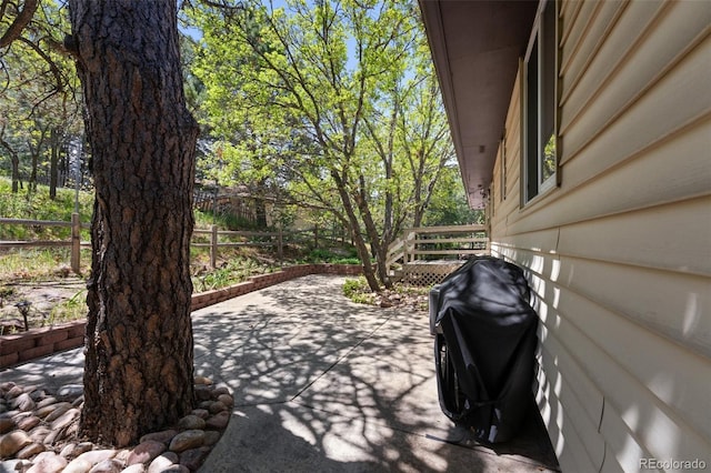 6170 Castlewood Ln, Colorado Springs, CO 80918 - view of patio with a grill