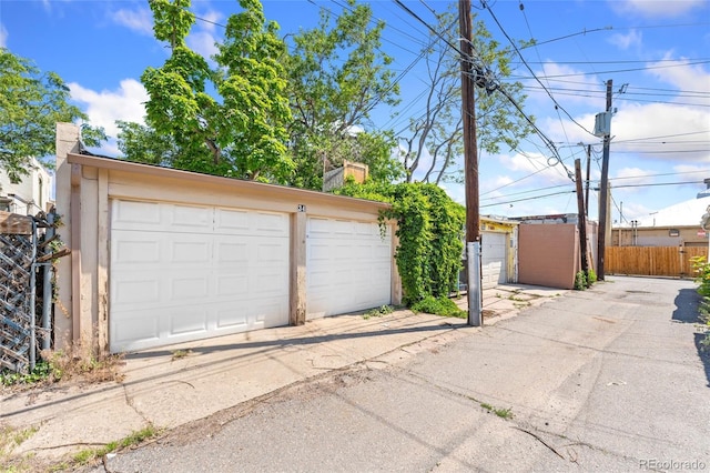 34 W Maple Ave, Denver, CO 80223 - view of detached garage