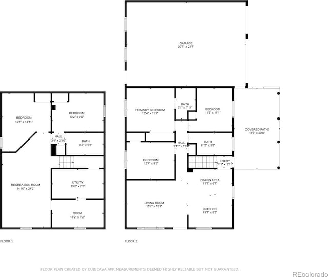 6193 Holland St, Arvada, CO 80004 - view of property floor plan