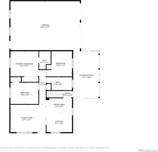 6193 Holland St, Arvada, CO 80004 - view of floor plan / room layout