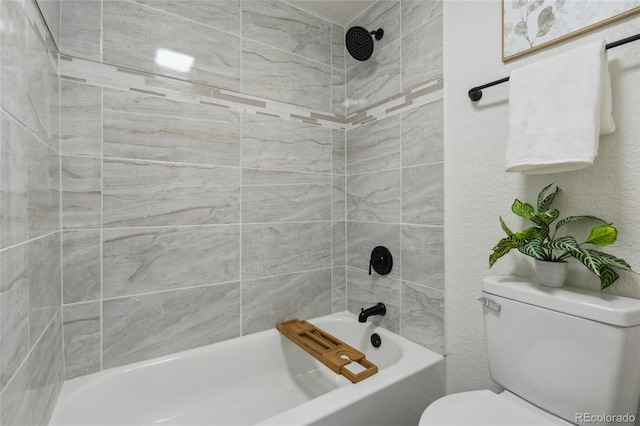 6193 Holland St, Arvada, CO 80004 - full bath with toilet and bathing tub / shower combination