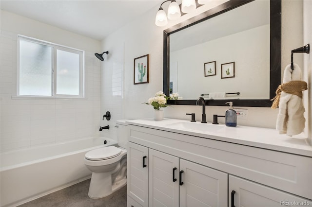 6193 Holland St, Arvada, CO 80004 - full bathroom featuring vanity and shower / washtub combination