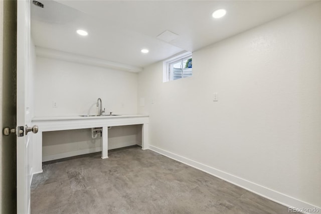 6193 Holland St, Arvada, CO 80004 - laundry room with recessed lighting