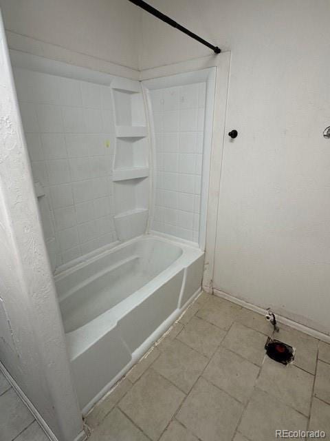 13193 E US Highway 160, Alamosa, CO 81101 - bathroom featuring shower / bath combination and tile patterned floors