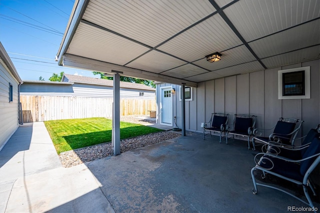3995 Nelson St, Wheat Ridge, CO 80033 - view of patio with an outdoor structure