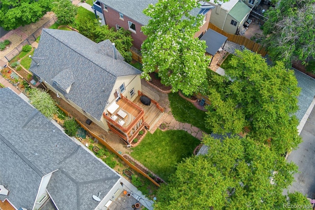2829 N Franklin St, Denver, CO 80205 - aerial perspective of suburban area