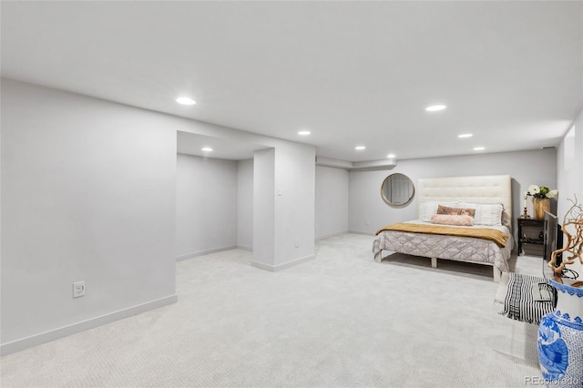 449 S Humboldt St, Denver, CO 80209 - bedroom featuring carpet floors, recessed lighting, and baseboards
