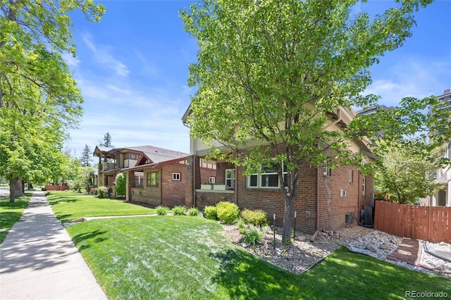 449 S Humboldt St, Denver, CO 80209 - view of front of house with brick siding