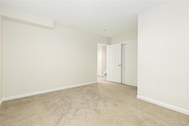 empty room with carpet floors