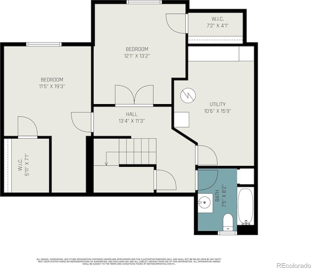 22002 E Irish Dr, Aurora, CO 80016 - view of floor plan / room layout
