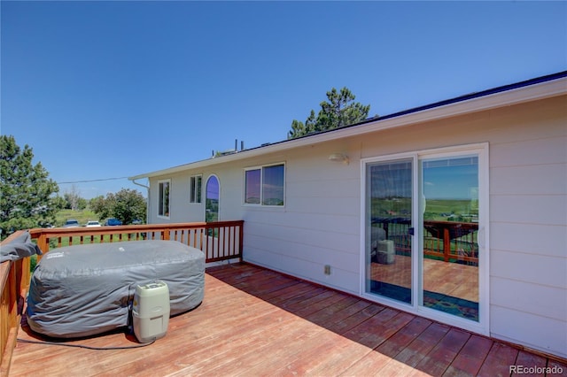 45321 Summit Rd, Parker, CO 80138 - view of wooden terrace
