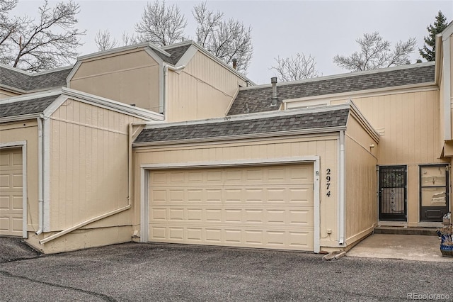 exterior space featuring driveway