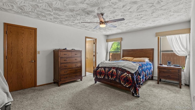 2923 Bonito Ave, Grand Junction, CO 81504 - carpeted bedroom with a ceiling fan