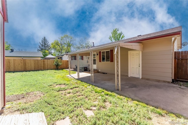 3118 E San Miguel St, Colorado Springs, CO 80909 - back of house with a patio area