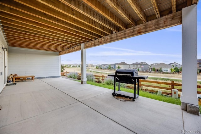 5651 Gore Creek Pl, Brighton, CO 80601 - view of patio / terrace with a residential view and grilling area