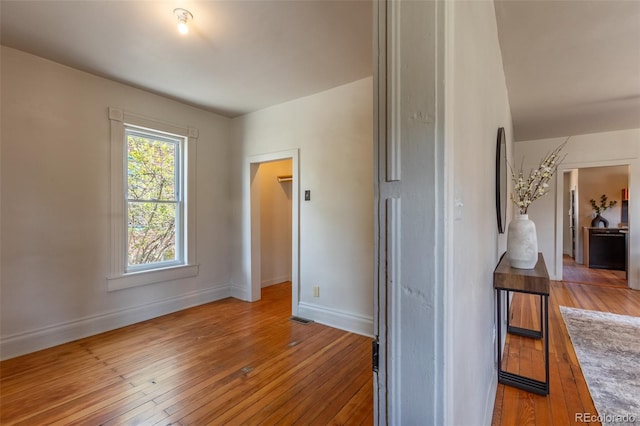 604 W 1st St, Salida, CO 81201 - unfurnished bedroom with light wood-type flooring and baseboards