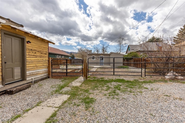 604 W 1st St, Salida, CO 81201 - view of yard with fence and a gate