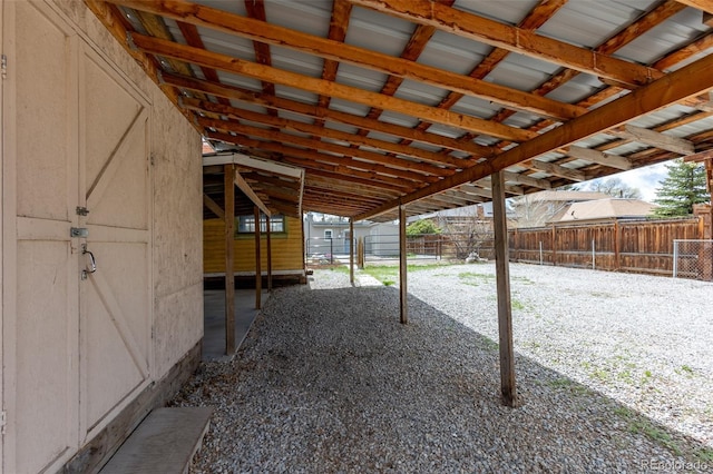 604 W 1st St, Salida, CO 81201 - view of patio featuring an exterior structure
