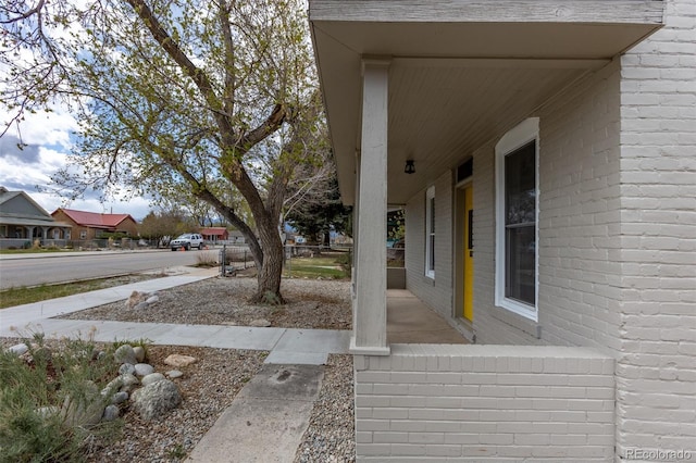 604 W 1st St, Salida, CO 81201 - view of yard featuring a porch
