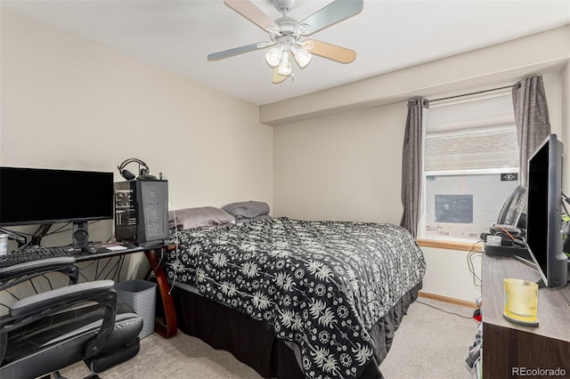 16257 E 105th Cir, Commerce City, CO 80022 - bedroom featuring carpet flooring and a ceiling fan