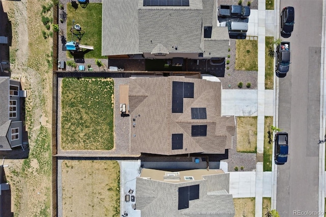drone / aerial view
