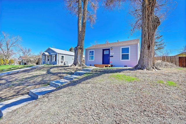 view of ranch-style house