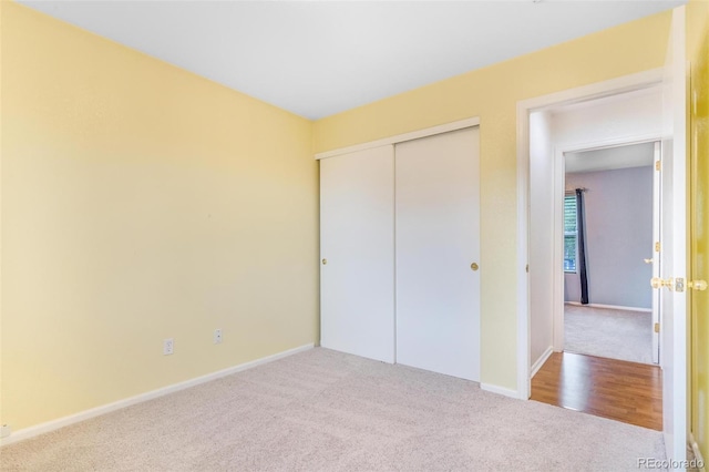 5320 E 100th Dr, Thornton, CO 80229 - unfurnished bedroom featuring carpet flooring and a closet