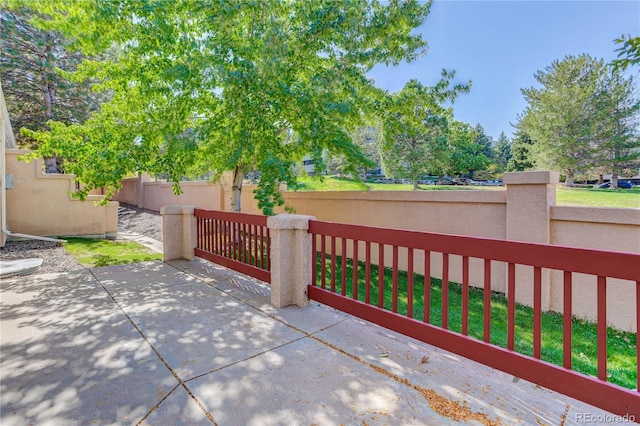 view of patio / terrace