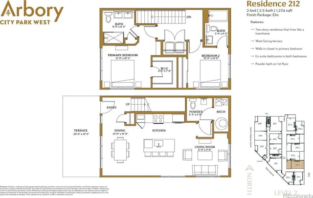 1601 Park Ave Unit 212, Denver, CO 80218 - plan