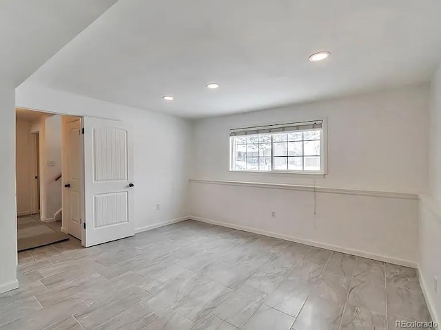 9135 W Maplewood Ave, Littleton, CO 80123 - spare room with recessed lighting and baseboards