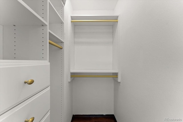2979 Mesa Rd Unit D, Colorado Springs, CO 80904 - walk in closet with wood finished floors