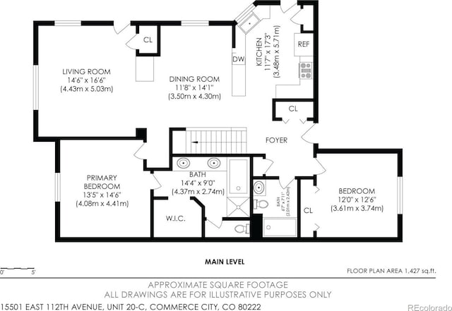 15501 E 112th Ave Unit 20C, Commerce City, CO 80022 - home floor plan