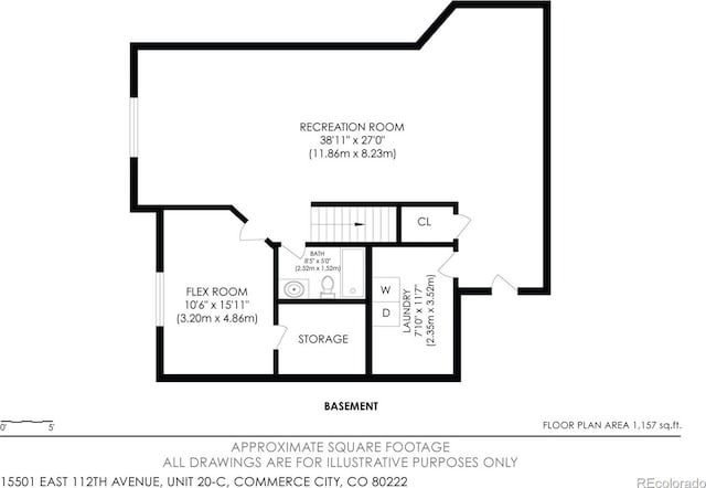 15501 E 112th Ave Unit 20C, Commerce City, CO 80022 - property floor plan