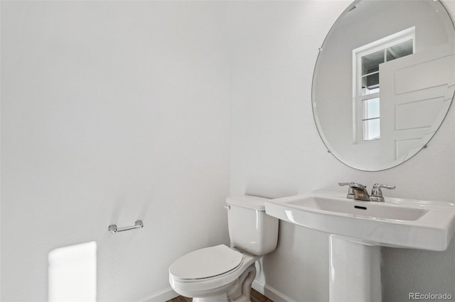 bathroom with toilet