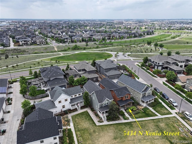 5434 N Xenia St, Denver, CO 80238 - aerial perspective of suburban area