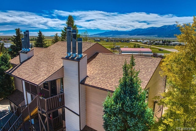 222 Cliff St Unit 3A, Silver Cliff, CO 81252 - drone / aerial view featuring a mountain view