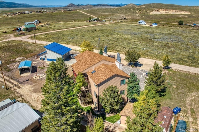 222 Cliff St Unit 3A, Silver Cliff, CO 81252 - aerial view with a mountain view and a rural view